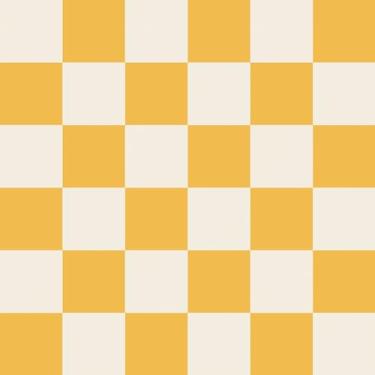 Imagem de Wallderful Papel de parede xadrez laranja e amarelo moderno xadrez mosaico papel de contato descascar e colar bancadas papel de parede creme quadriculado removível para armários de quarto forros mesa
