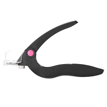 Imagem de Cortador de unhas de acrílico profissional com ponta de unha falsa corte de manicure cortador de borda de gel UV acrílico pontas de unhas falsas ferramenta de manicure preto