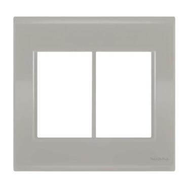 Imagem de Placa 6 Módulos 4X4 - Tramontina Liz Fendi - Tlf043