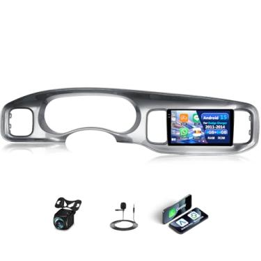 Imagem de [4G + 64G] Rádio de carro para Dodge Charger 2011-2014 com carro sem fio CarPlay Android Auto, tela sensível ao toque de 22.9 cm, estéreo para carro Android 15 com WiFi, navegação GPS, Bluetooth, FM
