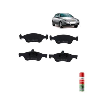 Imagem de Kit Pastilha de Freio Diant Astra Aro 13 com Wurth Anti Chio 300ml