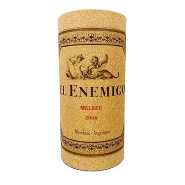 Imagem de Banqueta Banco Mesinha Rolha De Vinho El Enemigo Malbec Cortiça