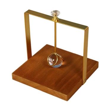 Imagem de Ioensy Porta-guardanapos de mesa, dispensador de guardanapos, organizador rústico, bandeja porta-papel para coquetéis, decoração para sala de jantar de hotel, Ouro