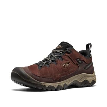 Imagem de KEEN Tênis de caminhada masculino Targhee 4 de altura baixa, durável, confortável, à prova d'água, Java/Bison, 38