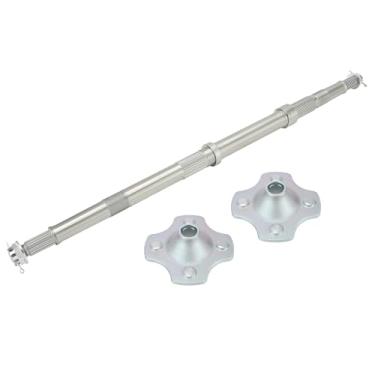 Imagem de M MATI Eixo do eixo traseiro e cubo da roda traseira para Honda Rancher 420 4X4 2x4 TRX420FE TRX420FM TRX420TE TRX420TM Direção hidráulica S ES 2007-2013 42310-HP5-600 42410-HF1-A00