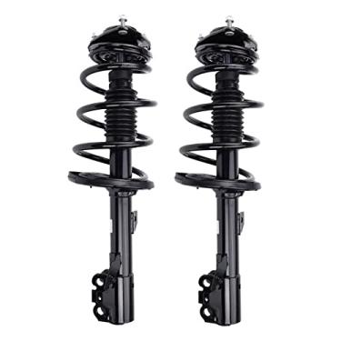 Imagem de MARSFLUX Amortecedor de mola de suporte dianteiro 2 peças para Sienna 2011-2014 3,5L, suspensão completa 172784 172783, suportes com montagem de amortecedor de mola de bobina