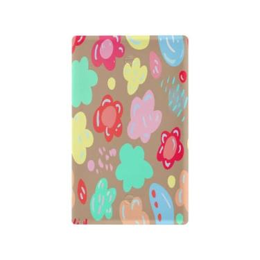 Imagem de Wassud Placa de cobertura para interruptor de luz, flores divertidas, decorativas, capas de parede para tomadas elétricas, duplex, 11 x 7 cm