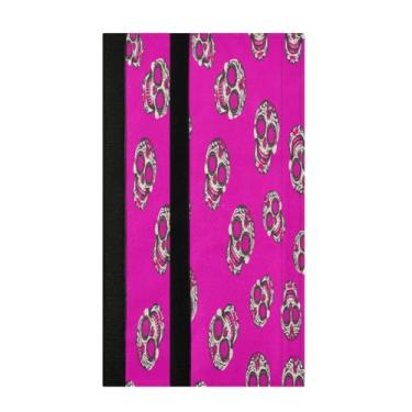 Imagem de STAYTOP 2 peças de capas de maçaneta de geladeira de caveira de doces de Halloween, capas de maçaneta para geladeira e forno de micro-ondas, mantenha seu aparelho de cozinha limpo de gotejamentos