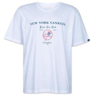 Imagem de Camiseta New Era Plus Size Regular Mlb New York Yankees Masculino-Masculino