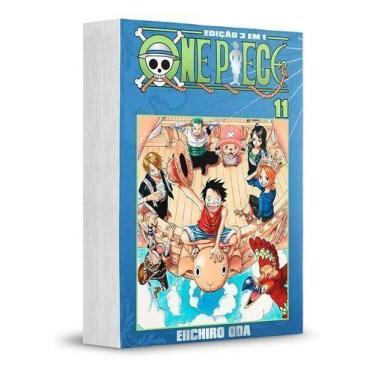 Imagem de Livro - One Piece (3 Em 1) - 11 - Editora Panini