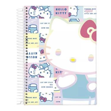 Imagem de Caderno Universitário Hello Kitty 1 Matéria Jandaia, III