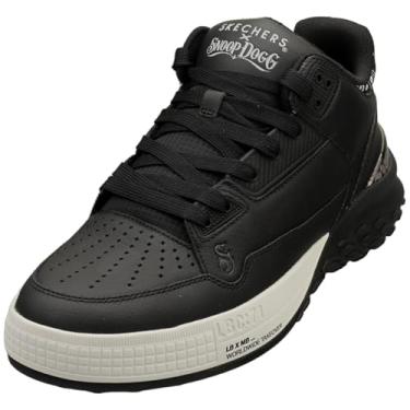 Imagem de Skechers Tênis masculino X Snoop Dogg Sizzle Buckets Og, preto, 45 EU
