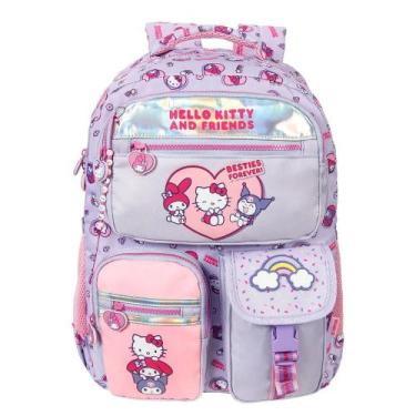 Imagem de Mochila Escolar Hello Kitty E Amigos Original Xeryus