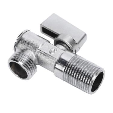 Imagem de LiebeWH Válvula de Parada Angular de Latão 1/4 Quarto de Volta G1/2 pol. Válvula de água Sanitária para Pia, Banheiro e Cozinha