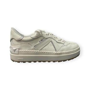 Imagem de Tênis Feminino Lisboa St Bold Triangle SS24 Schutz Branco-Feminino