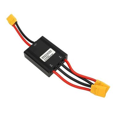 Imagem de Cryfokt Adaptador de Módulo Paralelo de Bateria Dupla para Bicicleta Elétrica para Maior Potência e Capacidade, Conversor de Descarga de Bateria Dupla de Liga de Alumínio DC 20V a 72V para (120A)