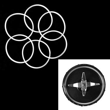 Imagem de GLOGLOW Substituição do Anel de Vedação do Liquidificador O-Ring para, 8 Unidades, Junta de Plástico Durável, Espremedor de 250 W Compatível Com, 8 Unidades, Junta de Plástico Durável, Espremedor