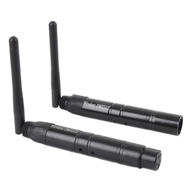 Imagem de Jectse Transmissor e Receptor Sem Fio DJ 2.4G, Multiplex Digital 512 Com Salto de Frequência de 126 Canais e Distância de Transmissão de 400 M, para Luz de Palco Interna (plugue americano)