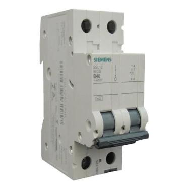 Imagem de Disjuntor Bipolar40A Curvab- Siemens 2P