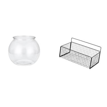 Imagem de Whtkoph Pequeno Aquário Transparente em Formato de Vaso para Casa, Escritório E Decoração.