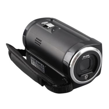 Imagem de Câmera de Vídeo Filmadora, Filmadora Qhd 2.7k 50mp 16x Câmera de Vídeo Digital Com Tela de Rotação de 2.8 ''270 °, Câmera Vlogging para Youtube