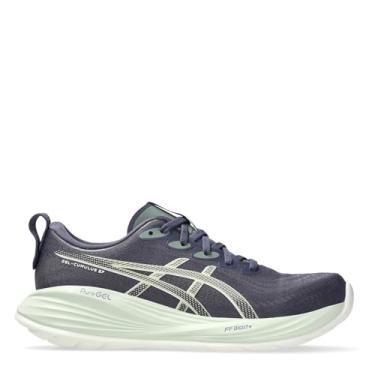 Imagem de Asics Tênis de corrida feminino Gel-Cumulus 27, Creme de neblina índigo, 35