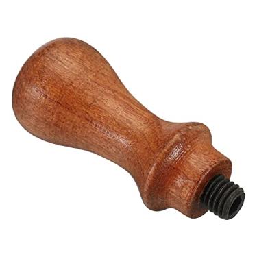 Imagem de Generic Apenas alça de selo de cera, alça de madeira para substituição de carimbo de vedação para cartão de convite de casamento estilo 11, marrom