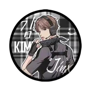 Imagem de 58mm anime jinx cosplay traje crachá pino spte flandres broche prop pr