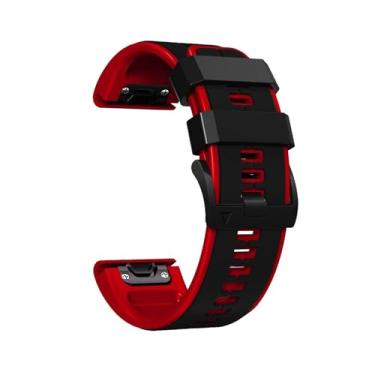 Imagem de BDNJN Pulseira de substituição para relógio QuickFit QuickFit 22 mm para FASCGnix/Epix/Quatix/MARQ Series/Descent Series/D2 Series/Enduro/Tactix, QuickFit 26mm, Ágata