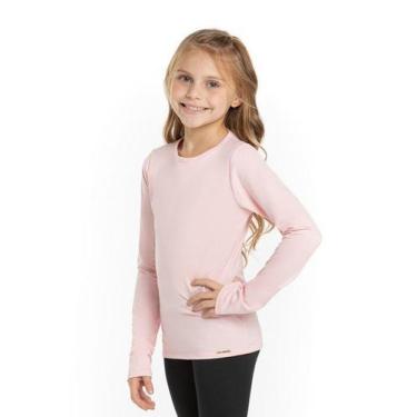 Imagem de Blusa Térmica Infantil - Cor De Cacau, Rosa bebê ballerina, 10