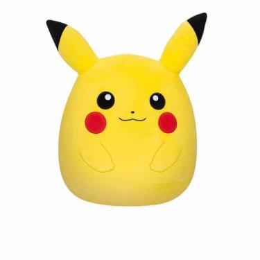 Imagem de Pokemon, Pelúcia Pikachu de 25cm Squishmallows - Sunny Brinquedos