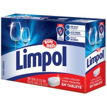 Imagem de Limpol Sabão para Máquina de Lavar - Tablete 315g, 18unde17,5gcada