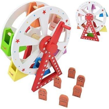 Imagem de Roda Gigante Interativa EC ST - Brinquedo Educativo - BRINQ MULTTI