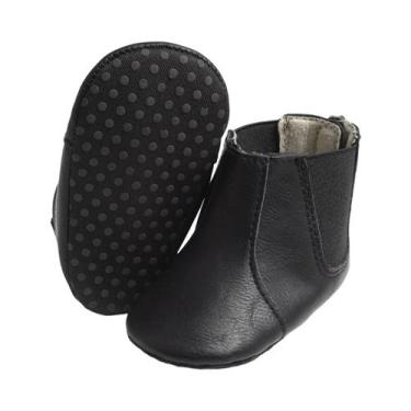 Imagem de Botas Retrô De Couro PU Para Bebês, Meninos E Meninas, Outono Inverno,