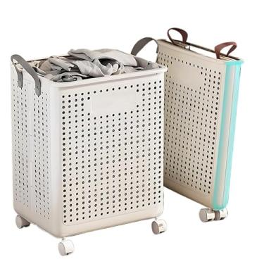 Imagem de Cestas de lavanderia caixas retangulares cestas dobráveis roupas e brinquedos cestas infantis home organizer box(KIT1 1PCS)