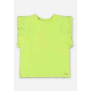 Imagem de Blusa Manga Curta Básica Infantil Up Baby-Feminino