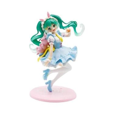 Imagem de Figura De Anime Kawaii Hatsune Miku 20cm Menina Pirulito Contos De Fad