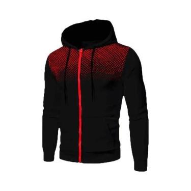 Imagem de Jaqueta Casual Masculina De Outono Inverno Elite Wrestling Com Zíper, 
