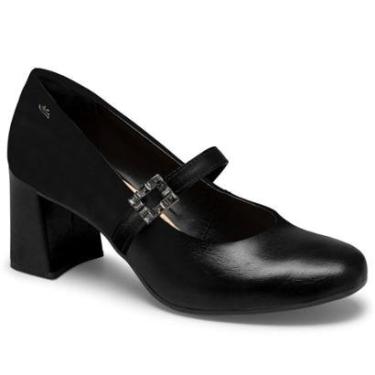 Imagem de Sapato Dakota Salto Bloco D0282 Feminino Preto-Feminino