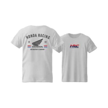 Imagem de Camiseta De Verão Masculina Respirável De Algodão Para Corrida De Moto