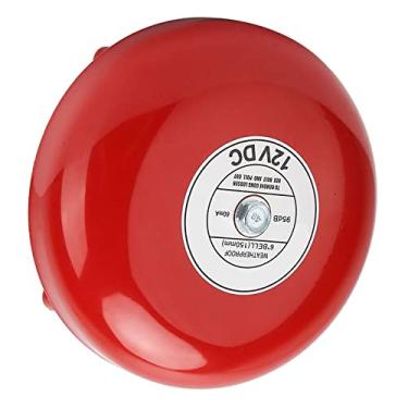 Imagem de Generic Campainha de Alarme Elétrica Batida Forte para Metal de Armazém Industrial 6 Polegadas de Aço Carbono 95db (12V)