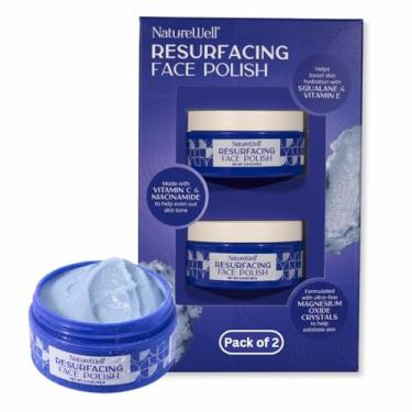Imagem de NATURE WELL Esfoliante facial ultrafino Resurfacing, não abrasivo com vitamina C e niacinamida esfoliante facial para pele radiante, revitaliza e uniformiza o tom da pele, aumenta a hidratação, 65 g