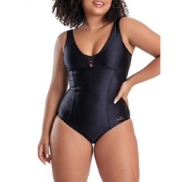 Imagem de Maiô Modern Zero Barriga Banho de Mar ref. 601515 - DILADY, Preto, 46