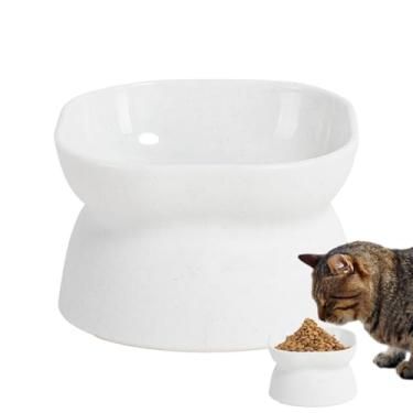 Imagem de Pratos Elevados Para Gatos,Alimentador Para Cães Com Textura De Mármore | Doméstico | Tigelas Fashion Para Água, Comida De Animal, Gatinhos E Cachorrinhos