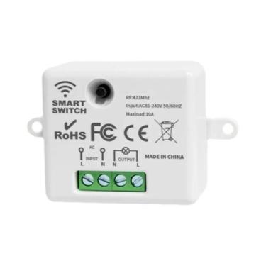 Imagem de Interruptor De Painel De Parede Sem Fio Inteligente 433MHz 1/2/3 Gangu