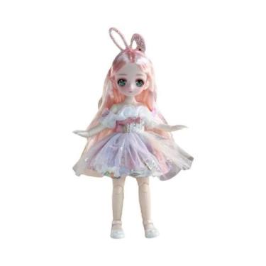 Imagem de Boneca BJD De 23cm Para Crianças, Presente Feminino, Estilo Douyin, Ro