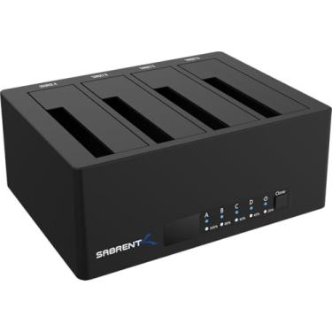 Imagem de Sabrent 4-Bay USB 3.0 SATA 2.5"/3.5" SSD/HDD Docking Station (DS-U3B4)