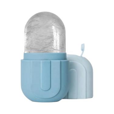 Imagem de Molde De Silicone Reutilizável Para Rolo De Gelo Massageador Facial Pa