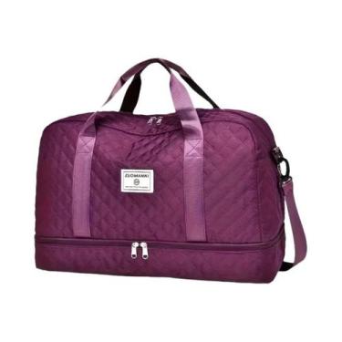 Imagem de Bolsa De Viagem Estilosa E Impermeável Deluxe Com Divisórias, Separaçã