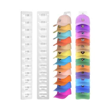 Imagem de Organizador De Bonés De Beisebol (1/2 Pacote) - Suporte Para Chapéus C